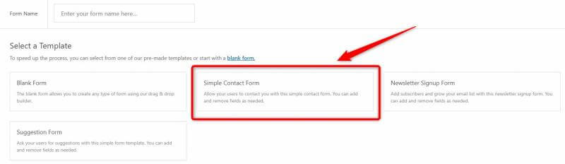 問い合わせフォームを作成する時は「Simple Contact Form」